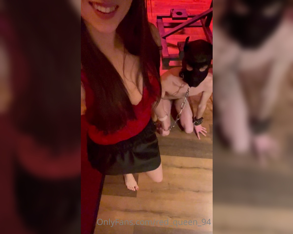 Red  Queen aka red_queen_94 Femdom - 04-07-2022 OnlyFans Video - Dog training going well I think Add a tip if youd bark for me