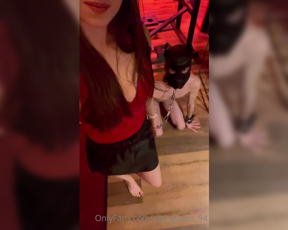 Red  Queen aka red_queen_94 Femdom - 04-07-2022 OnlyFans Video - Dog training going well I think Add a tip if youd bark for me