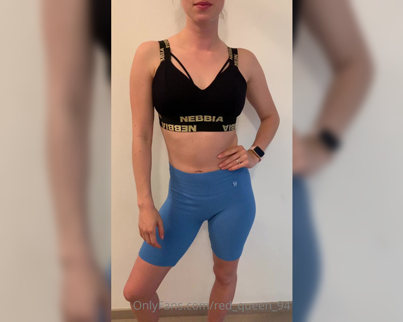 Red  Queen aka red_queen_94 Femdom - 06-23-2023 OnlyFans Video - Do you like my gym wear Would you sniff it right after I get home