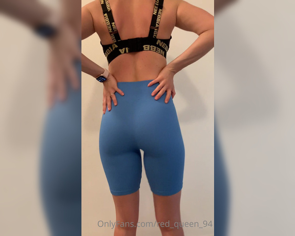 Red  Queen aka red_queen_94 Femdom - 06-23-2023 OnlyFans Video - Do you like my gym wear Would you sniff it right after I get home