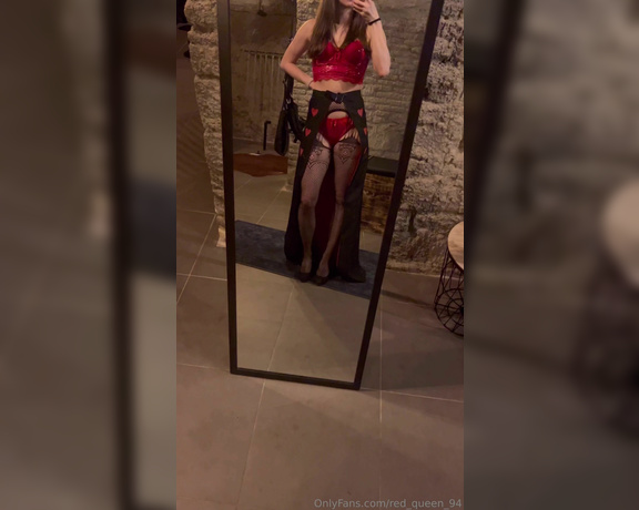 Red  Queen aka red_queen_94 Femdom - 05-12-2024 OnlyFans Video - Me and my puppy in the dungeon Whats your favourite part DM for whole video