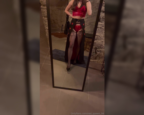 Red  Queen aka red_queen_94 Femdom - 05-12-2024 OnlyFans Video - Me and my puppy in the dungeon Whats your favourite part DM for whole video