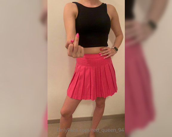 Red  Queen aka red_queen_94 Femdom - 08-26-2023 OnlyFans Video - Oops  who likes a bit of a upskirt