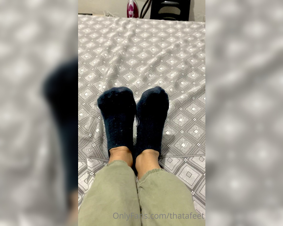 ThatAFeet aka . thatafeet Foot Fetish - 11-25-2020 OnlyFans Video - Black socks