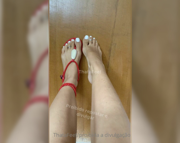 ThatAFeet aka . thatafeet Foot Fetish - 01-22-2021 OnlyFans Video - Bom dia  Good morning