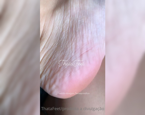 ThatAFeet aka . thatafeet Foot Fetish - 04-06-2021 OnlyFans Video - Bom dia