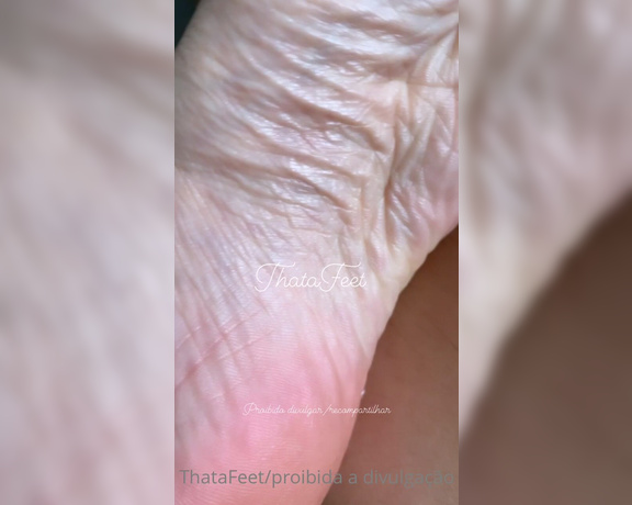 ThatAFeet aka . thatafeet Foot Fetish - 04-06-2021 OnlyFans Video - Bom dia