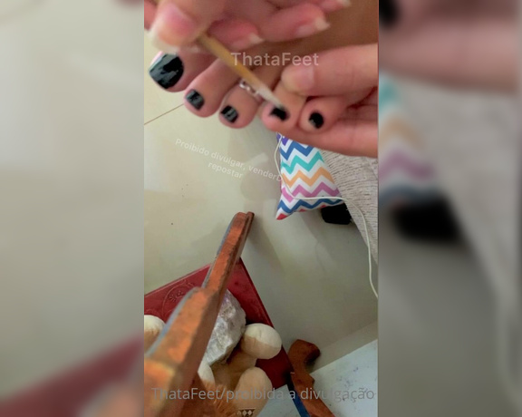 ThatAFeet aka . thatafeet Foot Fetish - 03-15-2021 OnlyFans Video - Retoques finais