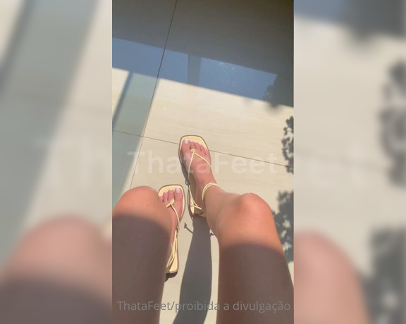 ThatAFeet aka . thatafeet Foot Fetish - 10-09-2021 OnlyFans Video - Bom dia