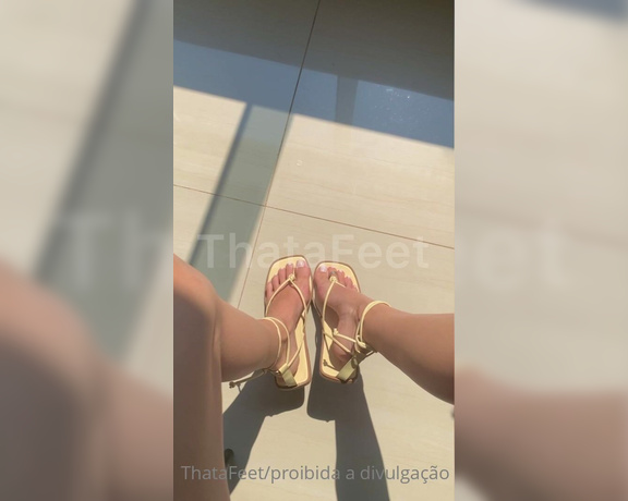 ThatAFeet aka . thatafeet Foot Fetish - 10-09-2021 OnlyFans Video - Bom dia