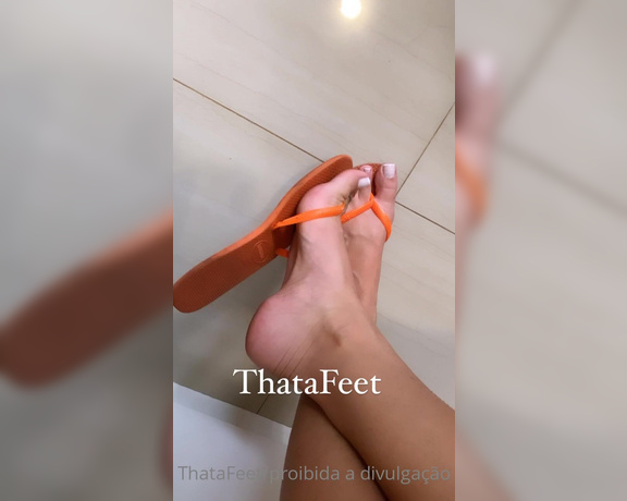 ThatAFeet aka . thatafeet Foot Fetish - 10-01-2021 OnlyFans Video - Meu chinelinho mais antigo