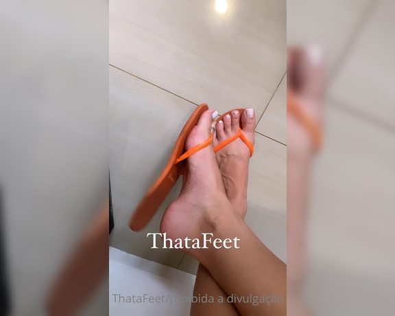 ThatAFeet aka . thatafeet Foot Fetish - 10-01-2021 OnlyFans Video - Meu chinelinho mais antigo