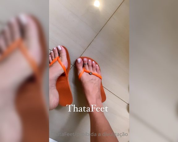 ThatAFeet aka . thatafeet Foot Fetish - 10-01-2021 OnlyFans Video - Meu chinelinho mais antigo