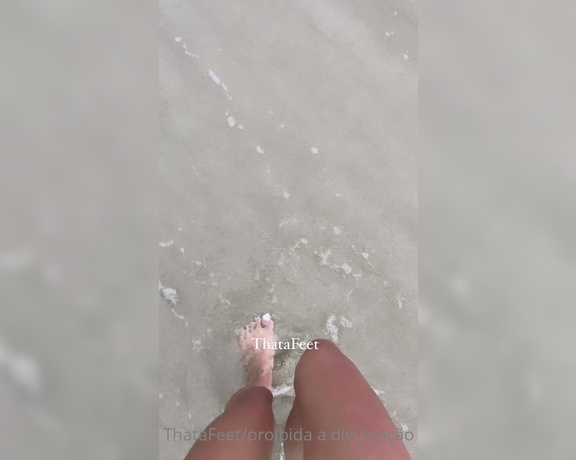 ThatAFeet aka . thatafeet Foot Fetish - 01-10-2023 OnlyFans Video - Pegadas na areia