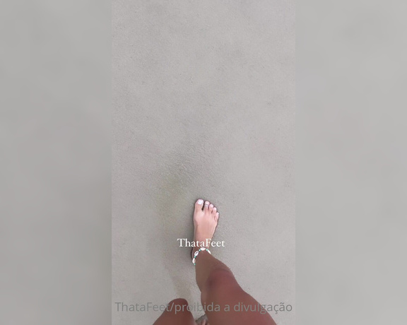 ThatAFeet aka . thatafeet Foot Fetish - 01-10-2023 OnlyFans Video - Pegadas na areia