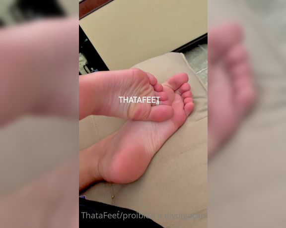 ThatAFeet aka . thatafeet Foot Fetish - 01-12-2023 OnlyFans Video - Boa tardeeee