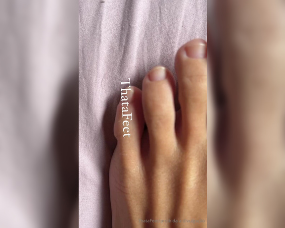 ThatAFeet aka . thatafeet Foot Fetish - 10-03-2023 OnlyFans Video - Close nos dedinhos