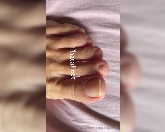 ThatAFeet aka . thatafeet Foot Fetish - 10-03-2023 OnlyFans Video - Close nos dedinhos