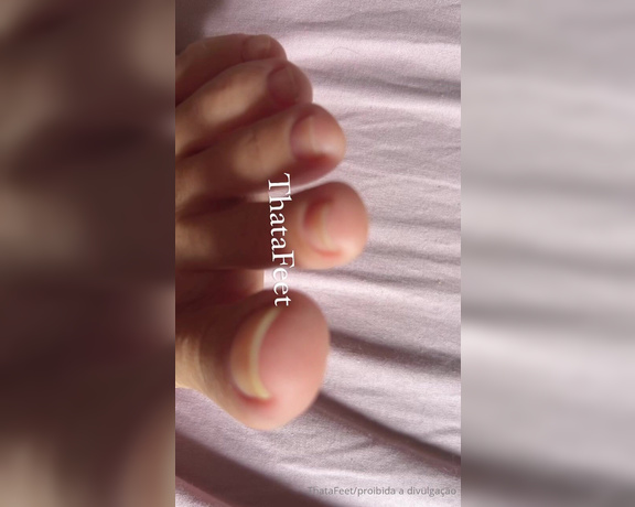 ThatAFeet aka . thatafeet Foot Fetish - 10-03-2023 OnlyFans Video - Close nos dedinhos