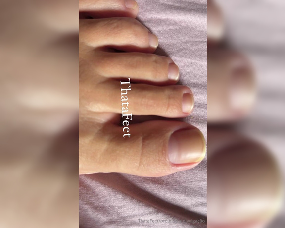 ThatAFeet aka . thatafeet Foot Fetish - 10-03-2023 OnlyFans Video - Close nos dedinhos