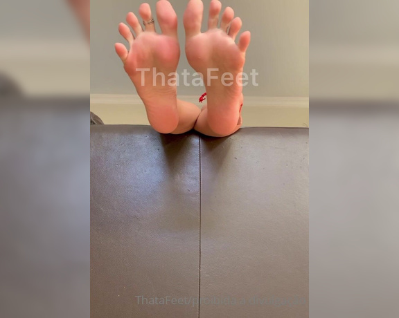 ThatAFeet aka . thatafeet Foot Fetish - 06-21-2023 OnlyFans Video - Mais um pouquinho  parte 2