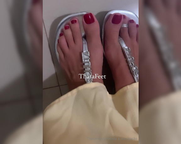 ThatAFeet aka . thatafeet Foot Fetish - 10-27-2023 OnlyFans Video - Unhas vermelhinhas