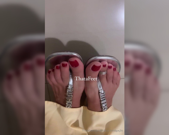 ThatAFeet aka . thatafeet Foot Fetish - 10-27-2023 OnlyFans Video - Unhas vermelhinhas