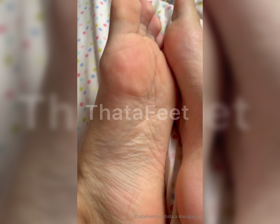 ThatAFeet aka . thatafeet Foot Fetish - 07-30-2024 OnlyFans Video - Bom dia