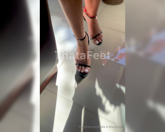 ThatAFeet aka . thatafeet Foot Fetish - 05-25-2024 OnlyFans Video - bom dia com esse salto maravilhoso