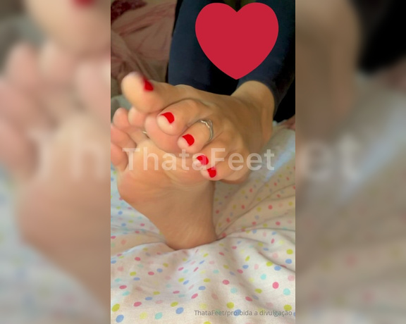 ThatAFeet aka . thatafeet Foot Fetish - 07-28-2024 OnlyFans Video - Boa noite