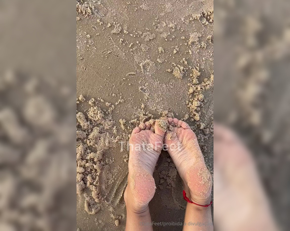 ThatAFeet aka . thatafeet Foot Fetish - 09-13-2024 OnlyFans Video - Bem praiana  empanada de areia