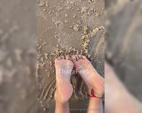 ThatAFeet aka . thatafeet Foot Fetish - 09-13-2024 OnlyFans Video - Bem praiana  empanada de areia