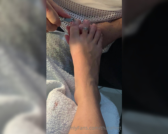 ThatAFeet aka . thatafeet Foot Fetish - 07-13-2020 OnlyFans Video - Cutículas