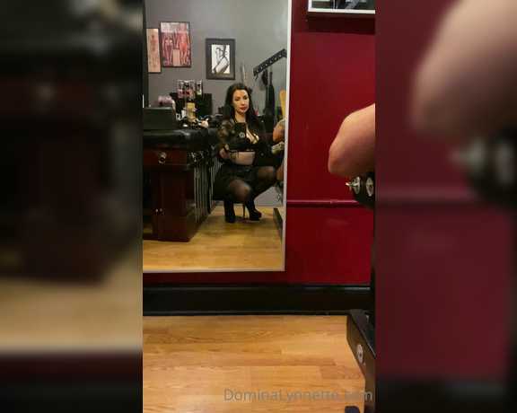 Domina Lynnette aka dominachicago Femdom - 08-18-2022 OnlyFans Video - Take my paddle bitch