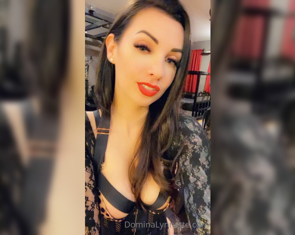 Domina Lynnette aka dominachicago Femdom - 04-24-2023 OnlyFans Video - Hey slut