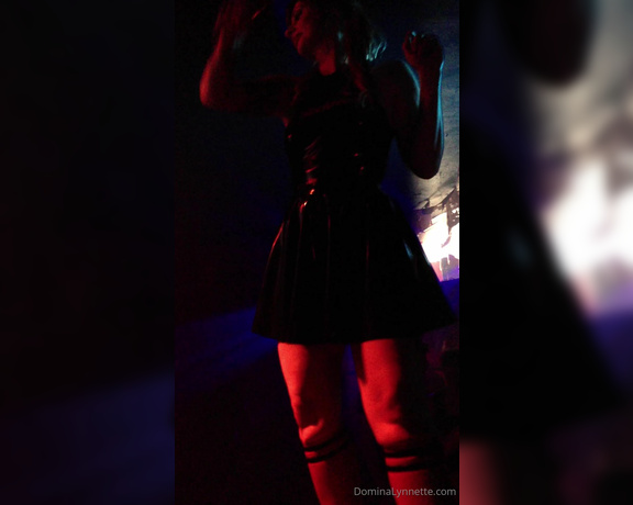 Domina Lynnette aka dominachicago Femdom - 12-18-2023 OnlyFans Video - Have you ever been flogged in public by a hot Dominatrix wearing a latex cheerleader outfit