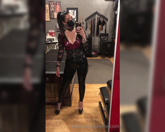 Domina Lynnette aka dominachicago Femdom - 08-15-2020 OnlyFans Video - latex rubber fun