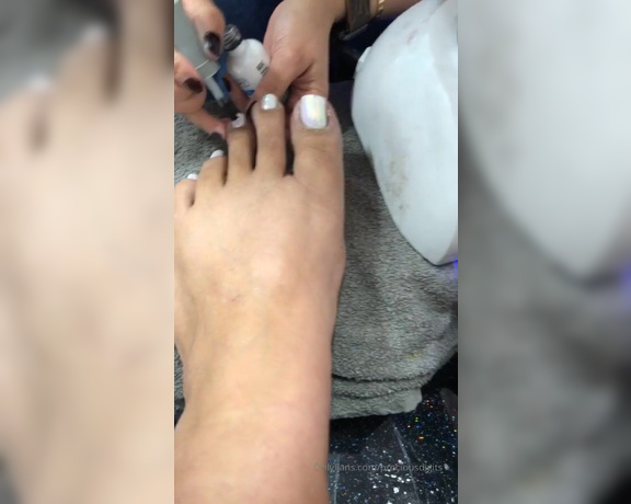 PreciousDigits aka preciousdigits Foot Fetish - 01-24-2020 OnlyFans Video - This color is just lovely