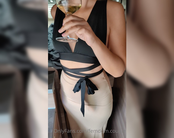 Femdom Couple aka femdomcouple Femdom - 10-01-2022 OnlyFans Video - Going out for lunch  Whats missing to complement my outfit