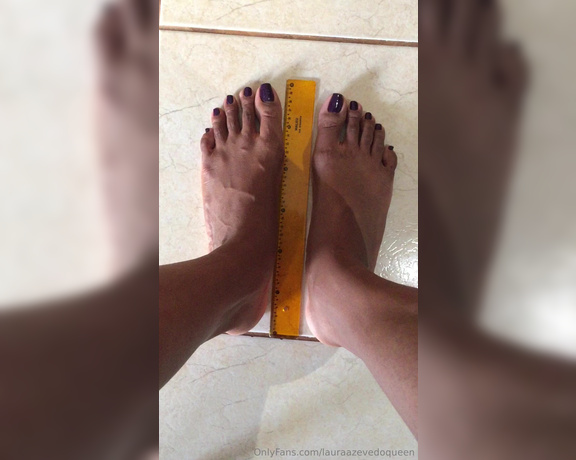 Laura Azevedo aka lauraazevedoqueen Foot Fetish - 04-19-2024 OnlyFans Video - Leaked lauraazevedoqueen 62233