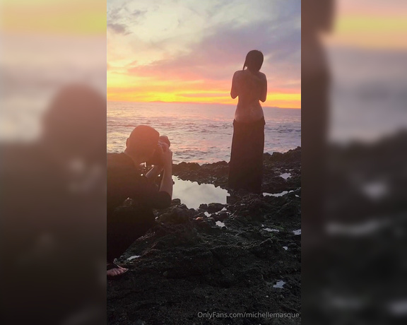 Michelle Masque aka michellemasque Findom - 11-28-2023 OnlyFans Video - I had a beautiful photo shoot at Victoria Beach in Laguna on Sunday at sunset Cant