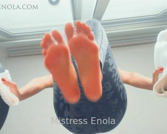 Mistress Enola aka princess_enola Findom - 04-07-2024 OnlyFans Video - Open your eyes while I stomp your face