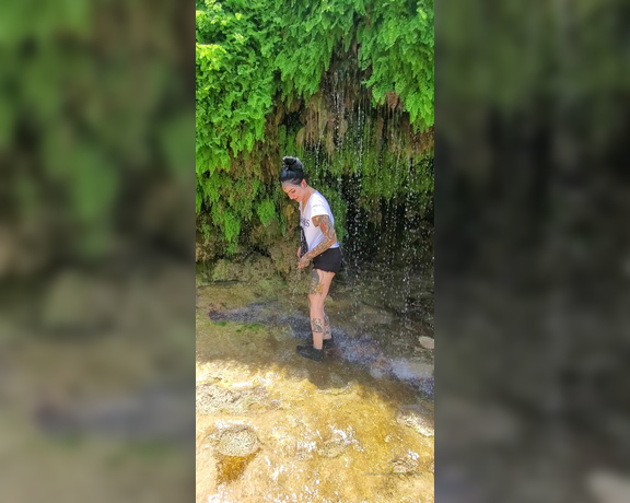 Michelle Masque aka michellemasque Findom - 06-22-2020 OnlyFans Video - Playing in waterfalls spend Summer Solstice hiking and swimming