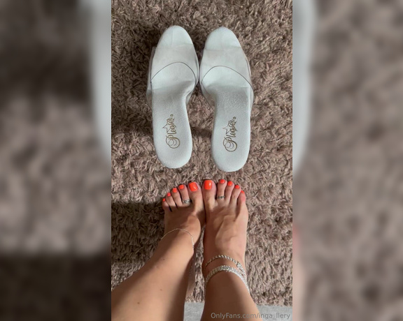 Inga_llery aka inga_llery Foot Fetish - 10-20-2023 OnlyFans Video - Today i posted a lot videos  yes they are short but i think you must