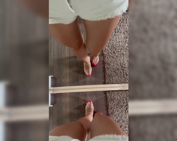 Inga_llery aka inga_llery Foot Fetish - 10-01-2023 OnlyFans Video - Have a good Sunday evening