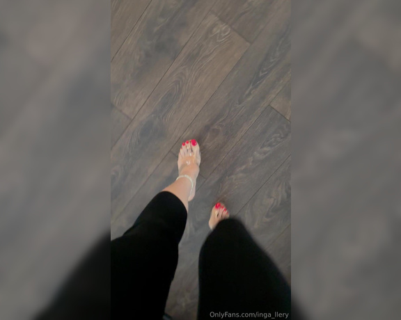 Inga_llery aka inga_llery Foot Fetish - 02-10-2024 OnlyFans Video - What are you doing on saturday eve