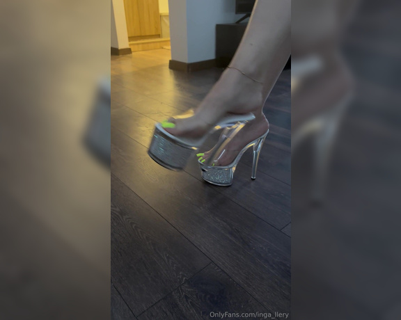 Inga_llery aka inga_llery Foot Fetish - 01-23-2024 OnlyFans Video - Good evening  video was filmed with sound, but it was custom and I was saying