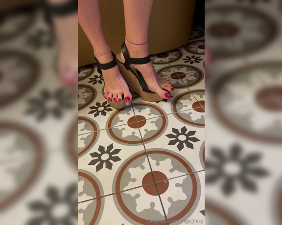 Inga_llery aka inga_llery Foot Fetish - 05-27-2024 OnlyFans Video - Wedges on, toes out