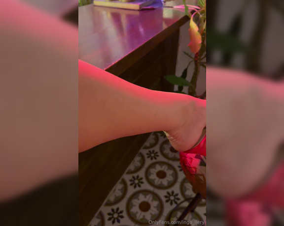 Inga_llery aka inga_llery Foot Fetish - 07-01-2024 OnlyFans Video - Sexy