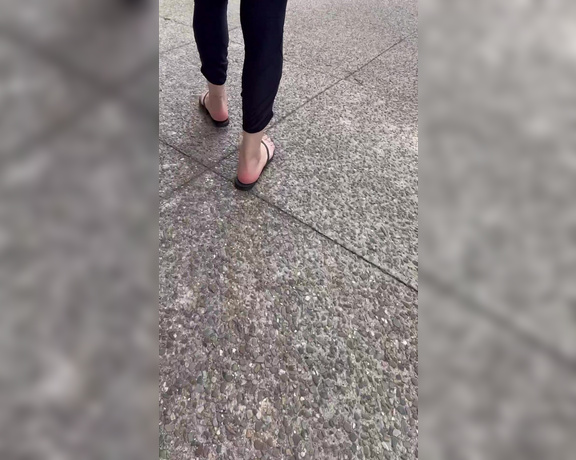 Lilmisdry aka lilmisdry Foot Fetish - 07-17-2024 OnlyFans Video - Heres a video of myself walking around in my wedges and my new flip flops